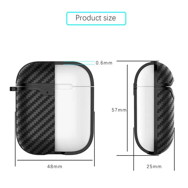 VETOMEET Изысканная Текстура Bluetooth беспроводной Чехол для наушников для Airpods3 углеродное волокно узор чехол для наушников Airpods Pro 2 1