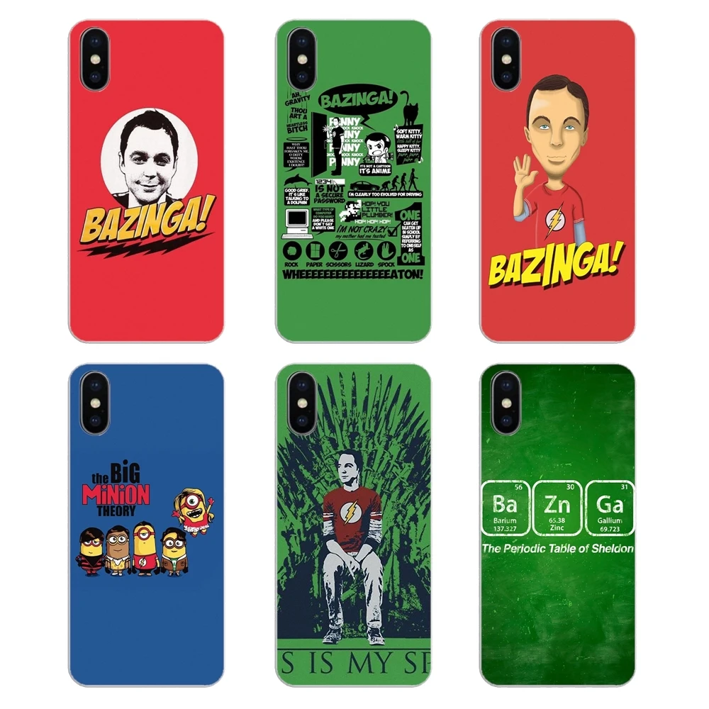 Для samsung Galaxy S2 S3 S4 S5 мини S6 S7 край S8 S9 плюс Примечание 2 3 4 5 8 Coque Fundas крышка Bazinga