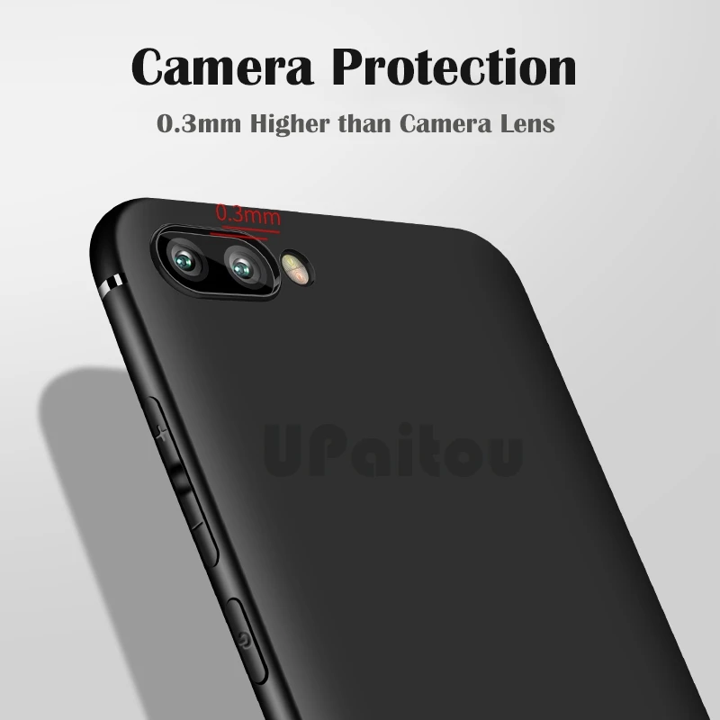 UPaitou для huawei Honor Note 10 9 Lite 8 6C Pro V9 Play View V10 9N Матовый ТПУ чехол Мягкий силиконовый Youth 9i