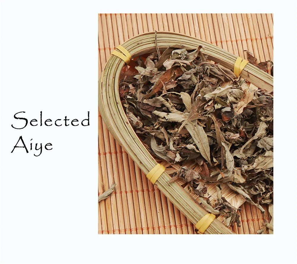 Cofoe Ai Ye лист полыни обыкновенной, Folium Artemisiae Argyi полынь лист китайские травы Artemisia argyi Levl. et Vant. Растение для ванны для ног