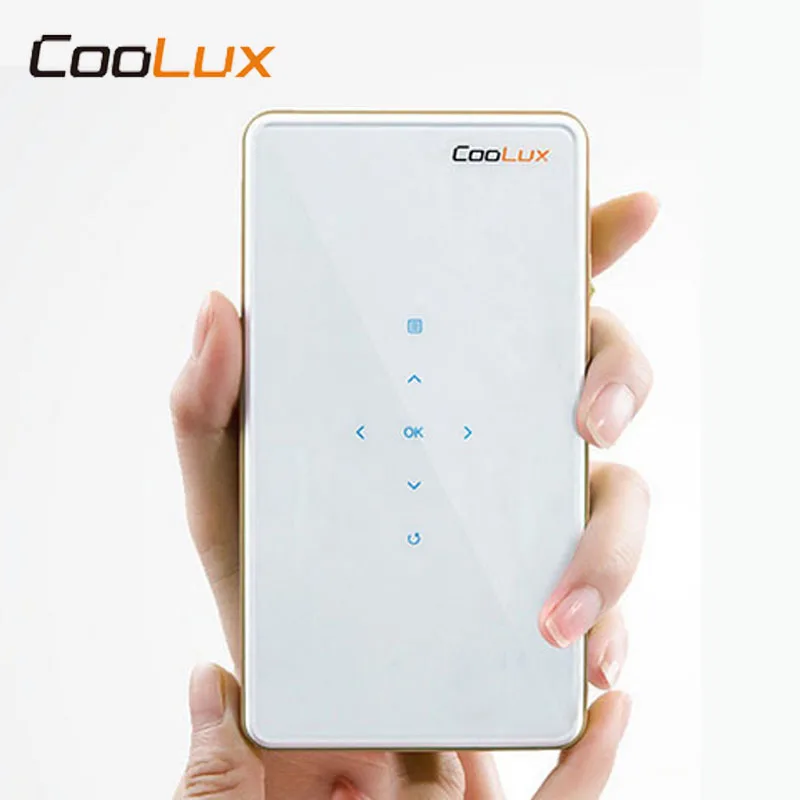 Coolux магазины Q6 Full HD 1080 P видео мини светодиодный проектор Android WIFI Airplay DLP карман