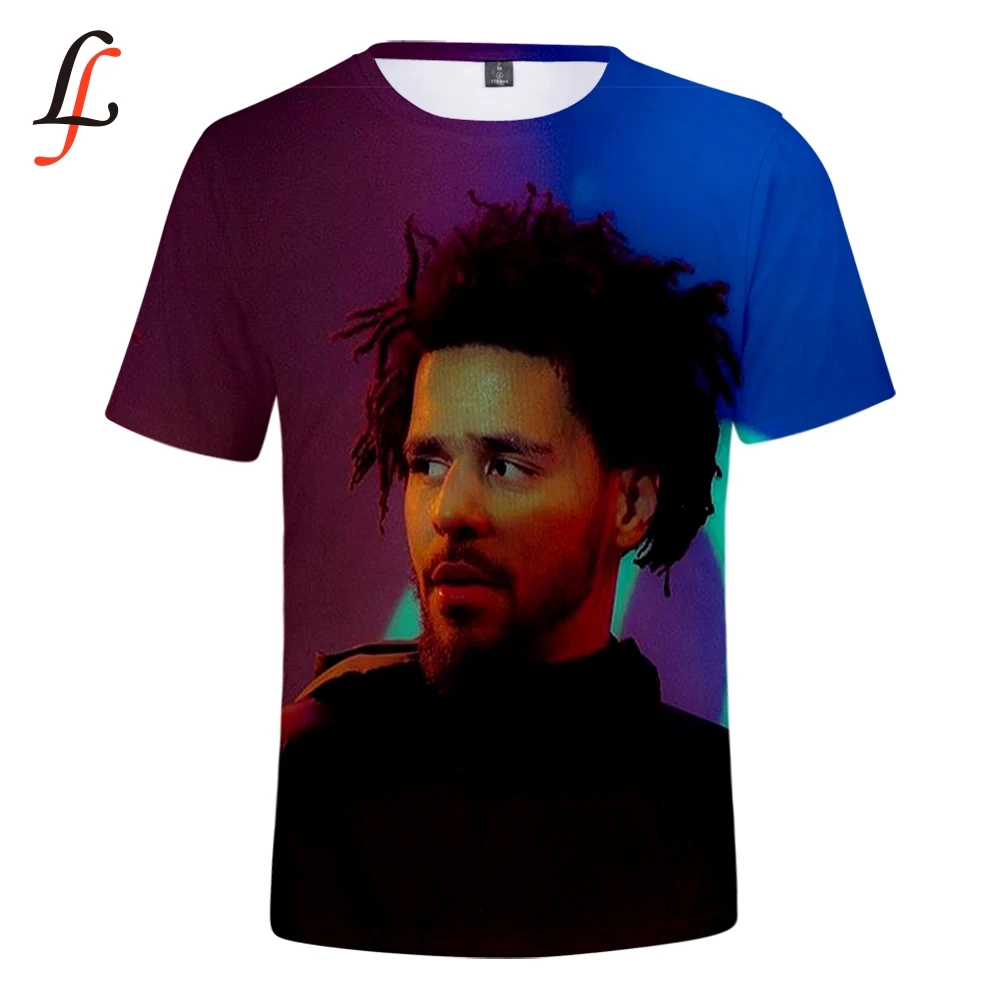 Kod J Cole 3D мужская летняя футболка Повседневная женская с круглым вырезом модные