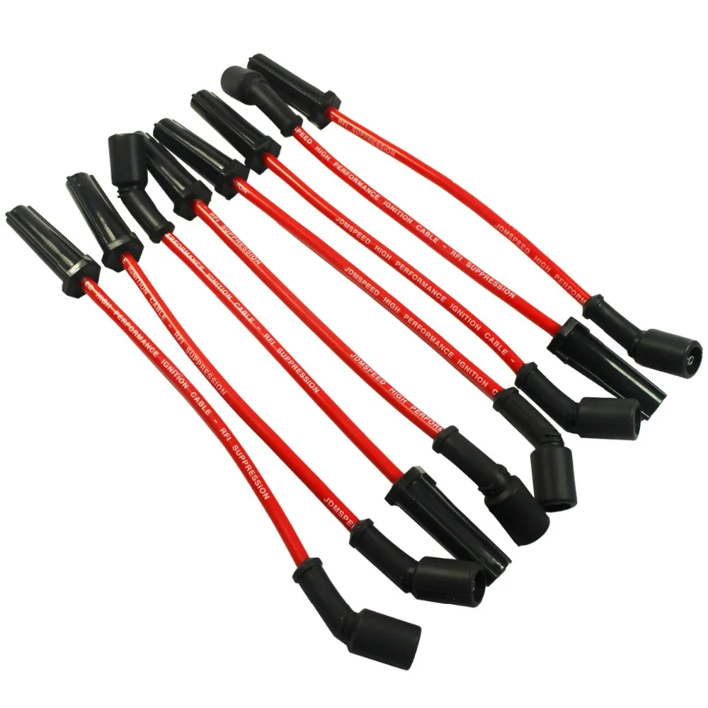 JDMSPEED 10.5 MM PERFORMANCE SPARK PLUG WIRE SET FIT FOR 1999-2013 GM GMC Pontiac | Автомобили и мотоциклы