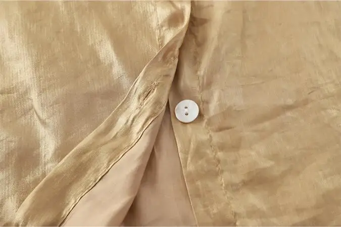 2019 Summer Fashion Streetwear Vintage Style Square Collar Metallic Satin Blouse Women Blusas Sweet Girls Shirt Tops |