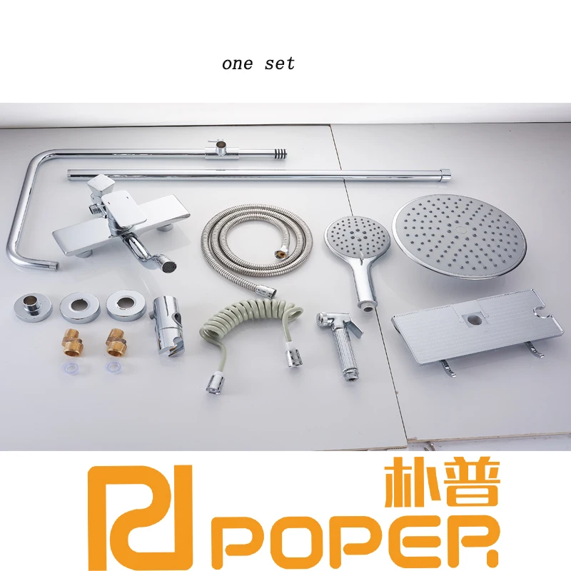 Новый ванной кран холодной и горячей с горкой Бар Круглый Осадки насадка для душа