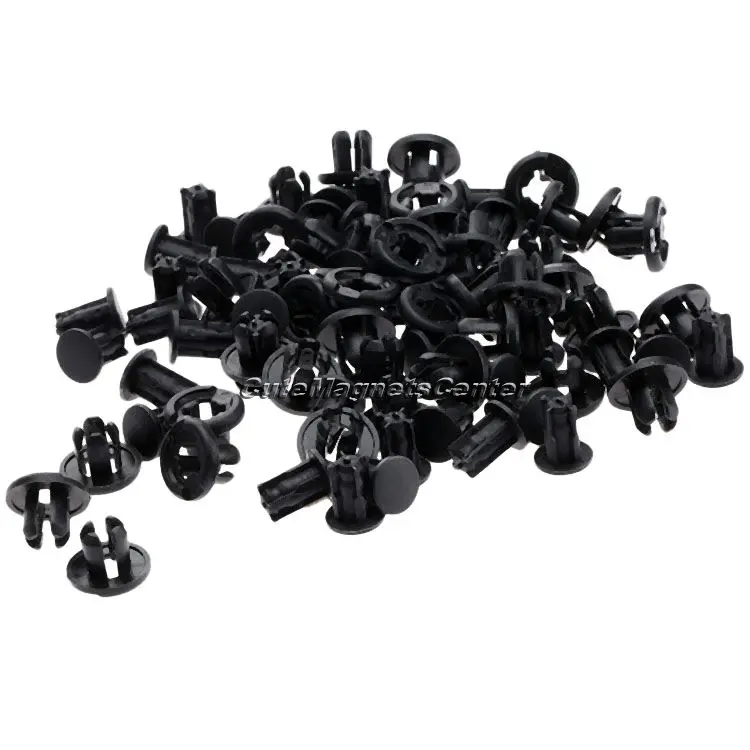 50 шт. черные заклепки с отверстием 9 5 мм|car belt clip|car air conditioning unitcar audio power capacitor |