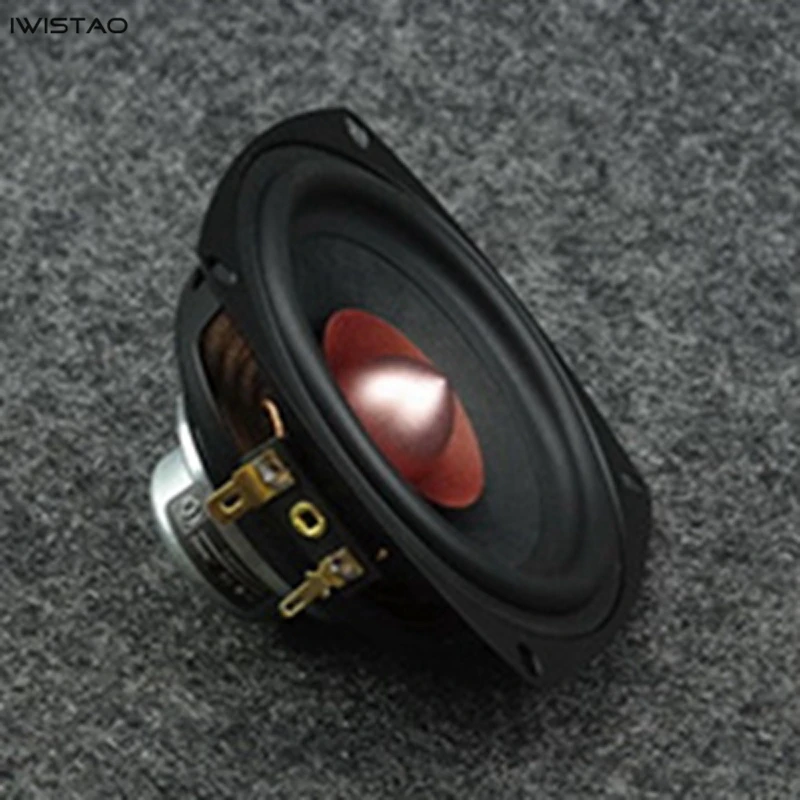 HIFI полный диапазон динамиков 4 дюймовый NdFeB сильный магнитный 25 Вт 4/8 Ом 78 Гц 19 8 кГц