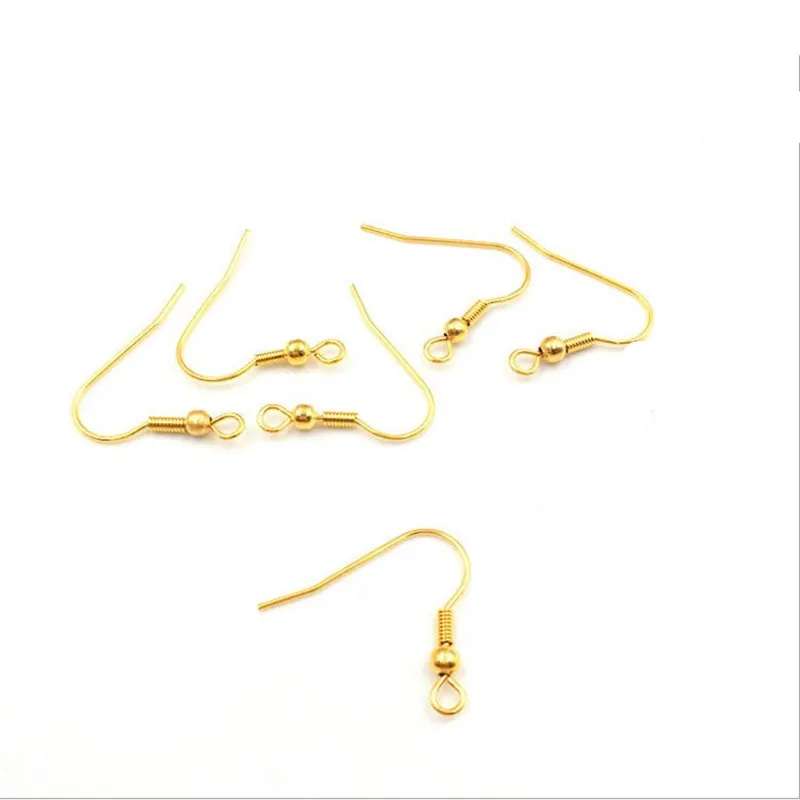 

50pcs 316l Stainless Steel Earring Wire Hooks Ear Hook Clasp DIY Handmade Ear Jewelry Making Findings Z838