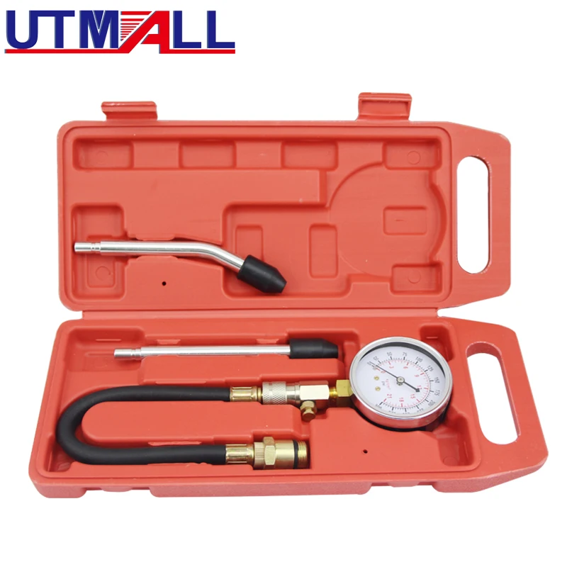 Engine Diagnostic Tool for Checking Gasoline Engine Compression Tester Kit двигатель o s engines gt15 air gasoline engine