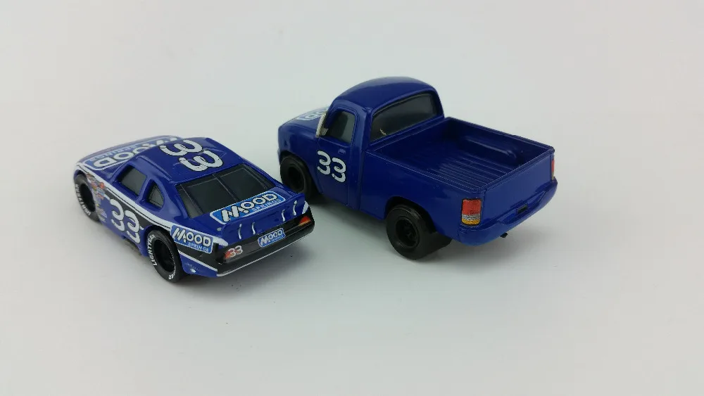 Дисней Pixar Cars No.33 Mood Spring пикап и автомобиль металлический литой игрушечный 1:55