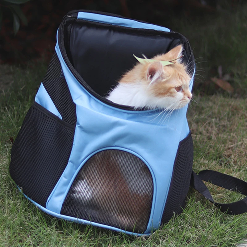 С дышащей сеткой Cat Carrier Рюкзак для кошек отдыха на открытом воздухе кошка