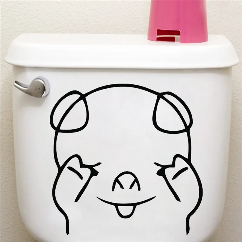 Виниловая наклейка на сиденье унитаза для украшения детской комнаты|room decoration|kids