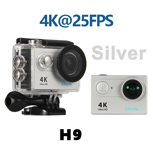 As Photo Оригинальная Экшн-камера eken H9 H9R Ultra HD 4K WiFi Спортивная камера 2,0 экран 170D Подводная Водонепроницаемая камера на шлем Спортивная камера - Цвет: As Photo