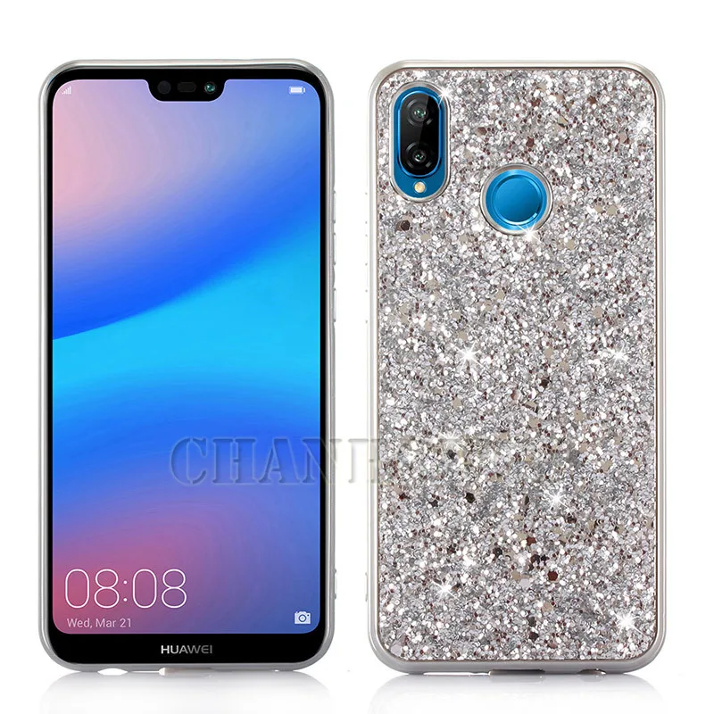 Блестящий сверкающий Мягкий силиконовый чехол для huawei P Smart mate 20 P20 Pro P10 P9 P8 Lite Honor 10 Lite на Honor 8 Lite