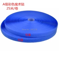 total 50meters 1 2 30mm width25meters 1pair colorful grade a sewing hook loop tape nylon straps for cloth accessories