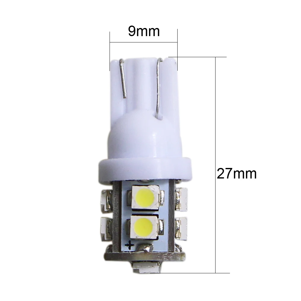 KEIN 10 шт. t10 led w5w Автомобильные светодиодные лампы 194 168 3528 10smd 501 автомобильная лампа