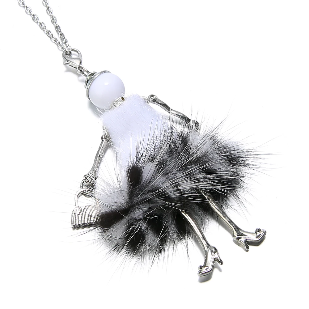 Эффектное этническое кружевное платье Кукольное ручной работы кулон в виде