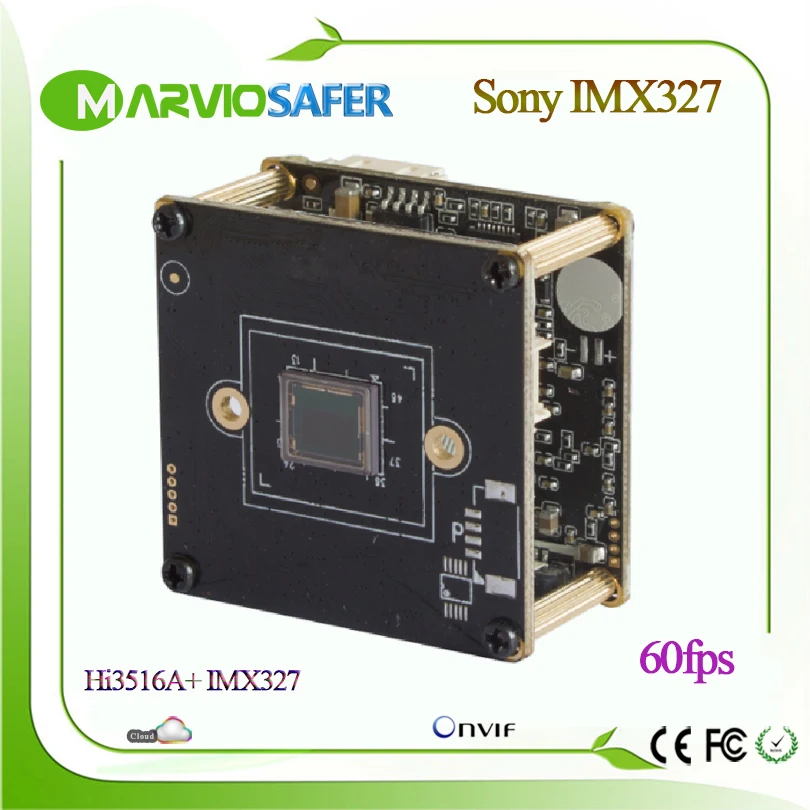 Hi3516A+ sony IMX291 60fps Starlight wifi ip-камера модуль CCTV POE камера безопасности плата H.265 H.264 MJPEG Onvif/RTSP