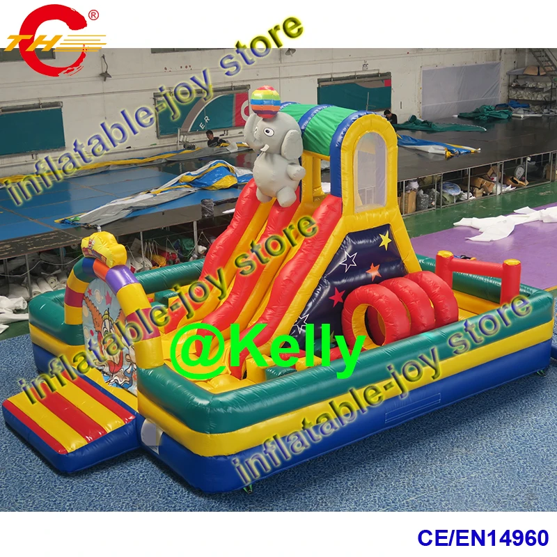 Бесплатная доставка по морю в морской порт надувной веселый город надувная горка