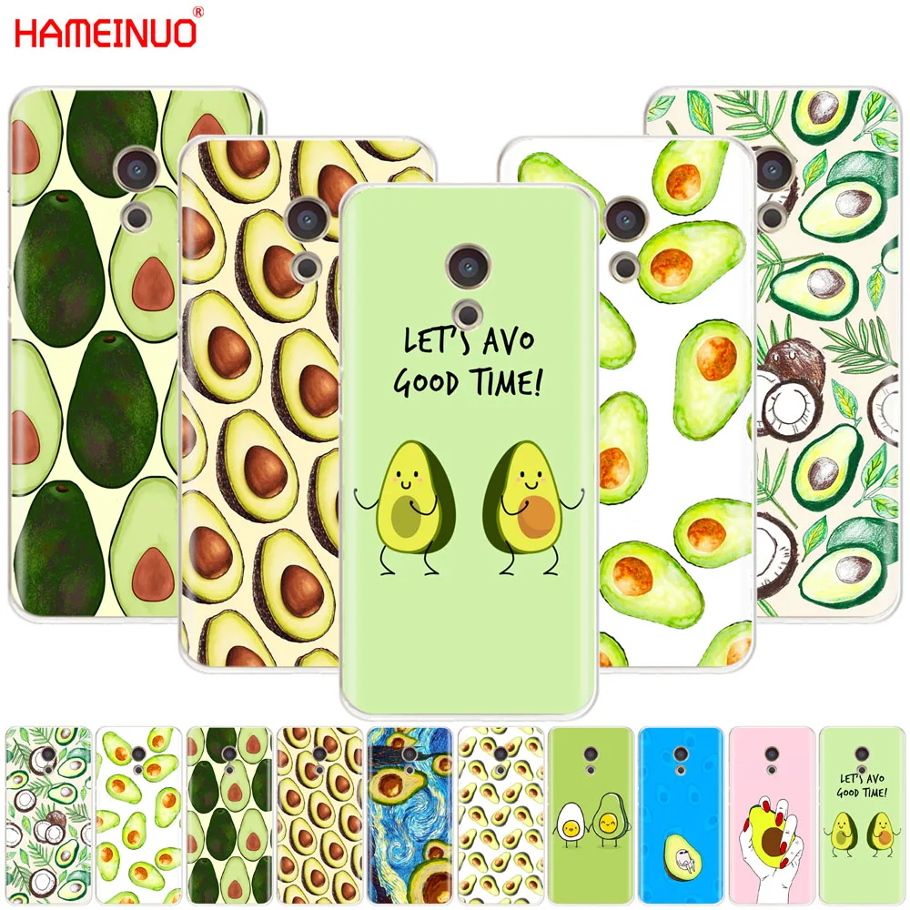 Чехол для телефона HAMEINUO с авокадо Meizu M6 M5 M5S M2 M3 M3S MX4 MX5 MX6 PRO 6 5 U10 U20 note plus|Бамперы| |
