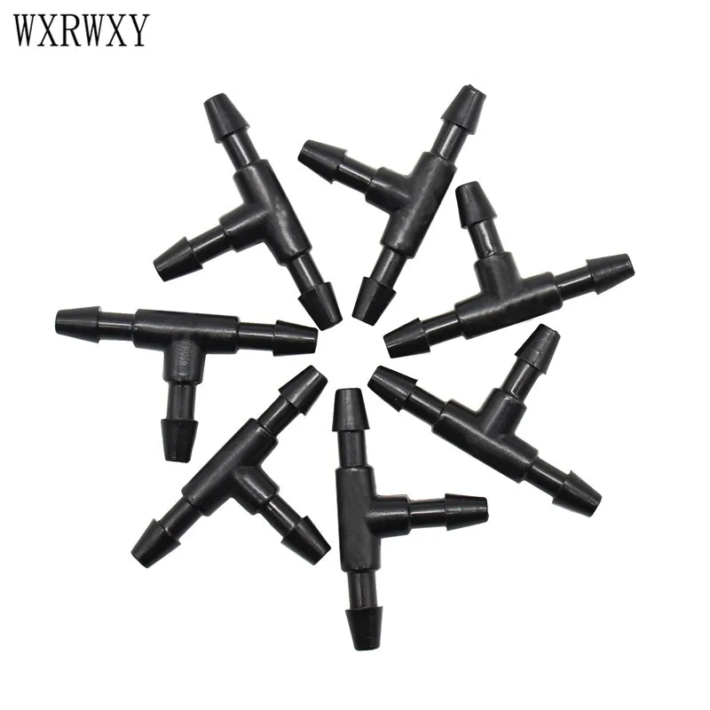 Тройник для полива wxrwxy трехходовой соединитель шланга 1/8 дюйма тройник 3/5 фитинги