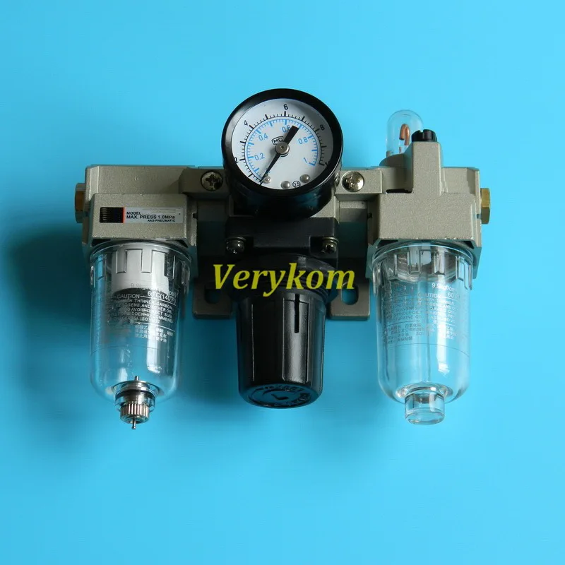 AC 2000-02 порт 1/4 &quotbsp пневматические насос компрессор воздушный фильтр Регулятор