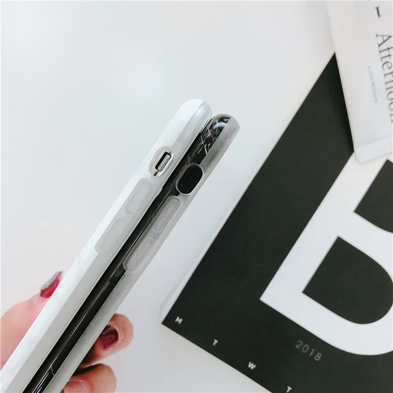 Модный глянцевый мраморный футляр с камнями для iphone 7 Чехол X 6S 6 8 Plus классический