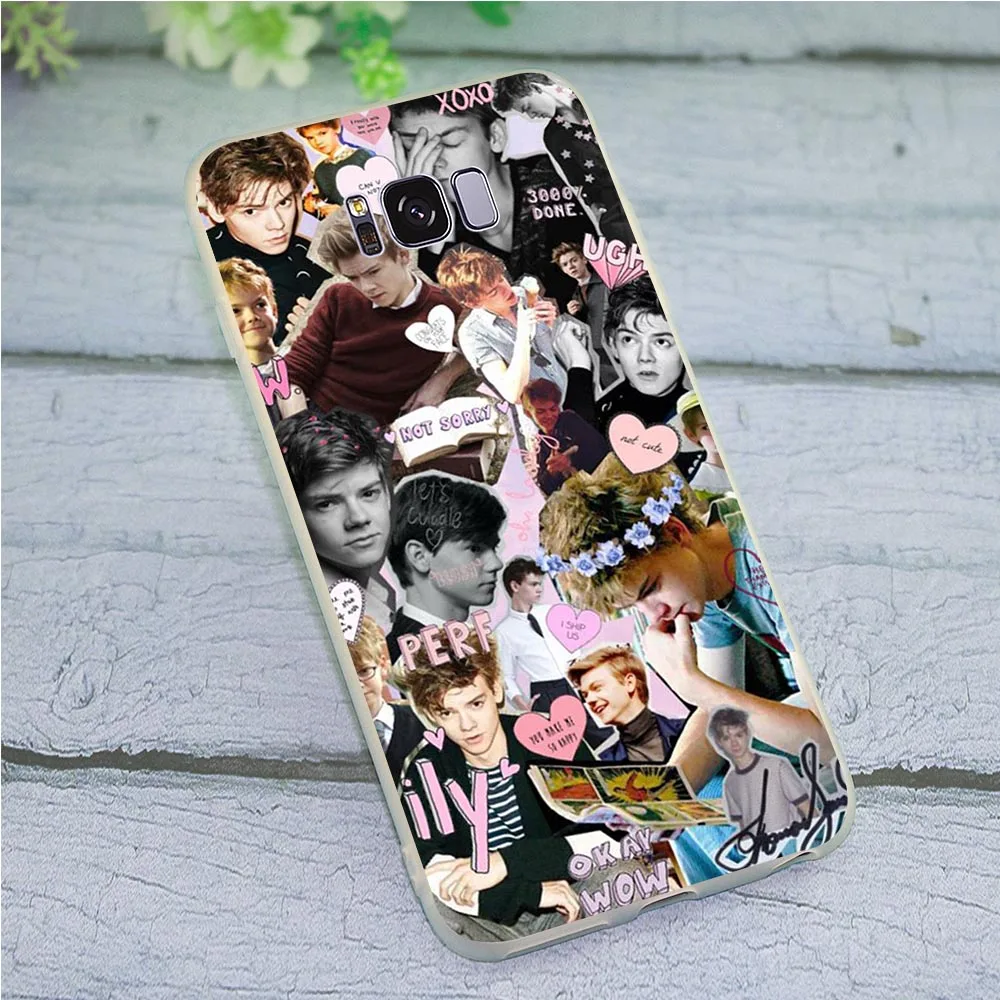 Задняя крышка для телефона Thomas Brodie Sangster Samsung Galaxy S9 чехол S10 Plus M10 M20 M30 S7 Edge S6 S8 S10e Note 8