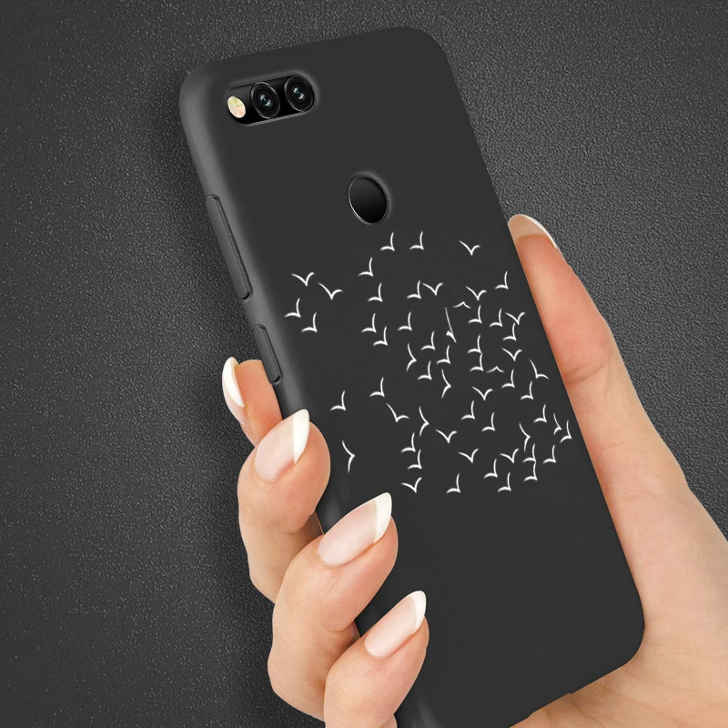 Case For Huawei Honor 7A Pro 7C 7X Candy Color Super Cover Y7 Prime Y5 Y6 2017 2018 Nova 2 4 TPU Black Matte Coque |