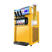 Table top mini soft ice cream machine factory price  soft ice cream machine