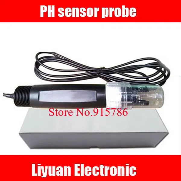Промышленный pH метр зонд/0 ~ 14PH ph электрод/3/4 NPT электрод датчик 5 м|meter rf|sensor cablesensor