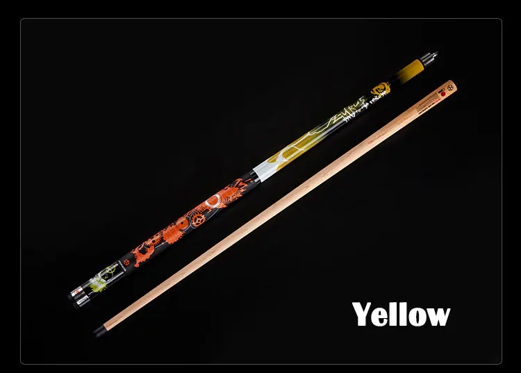 New POINOS Punch&Jump Cue with Case Break Stick 14mm 147cm Canadian Maple 5A+ Wood Billiard Jump Cue Punch Stick Break Kit
