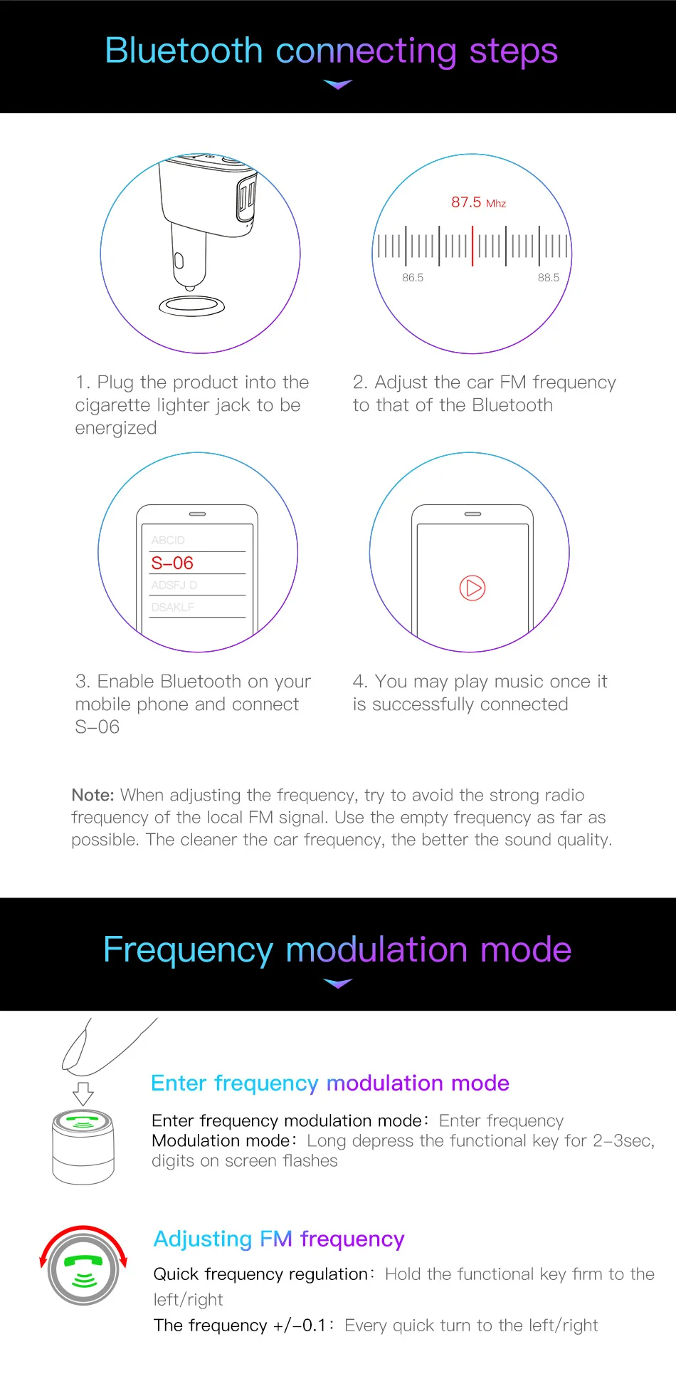 Baseus fm-передатчик Bluetooth V4.2 автомобильный комплект MP3 аудио плеер Поддержка Handsfree вызывающий модулятор 5V3. 4A двойной USB Автомобильное зарядное устройство