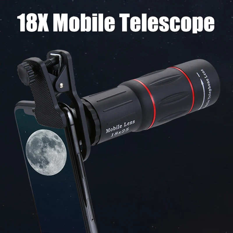18x25 монокулярное Масштабирование HD оптические Объективы для телефона
