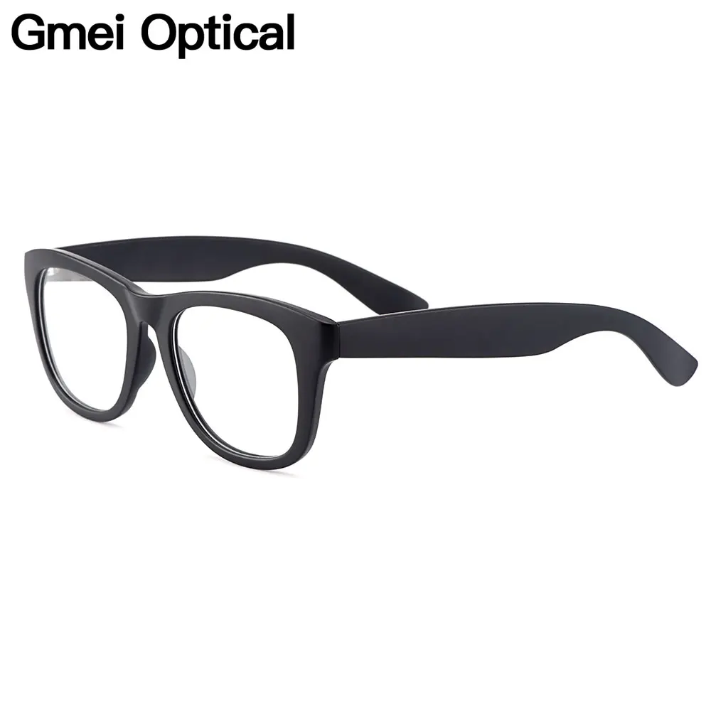 

Gmei оптические круглые полные оправы пластиковые Женские оправы для очков для близорукости при пресбиопии очки для чтения по рецепту H8011