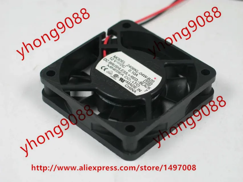 NMB MAT 2406KL 04W B20 T05 DC 12V 0.10A 60x60x15 мм вентилятор охлаждения сервера|square fan|server fandc fan 12v |