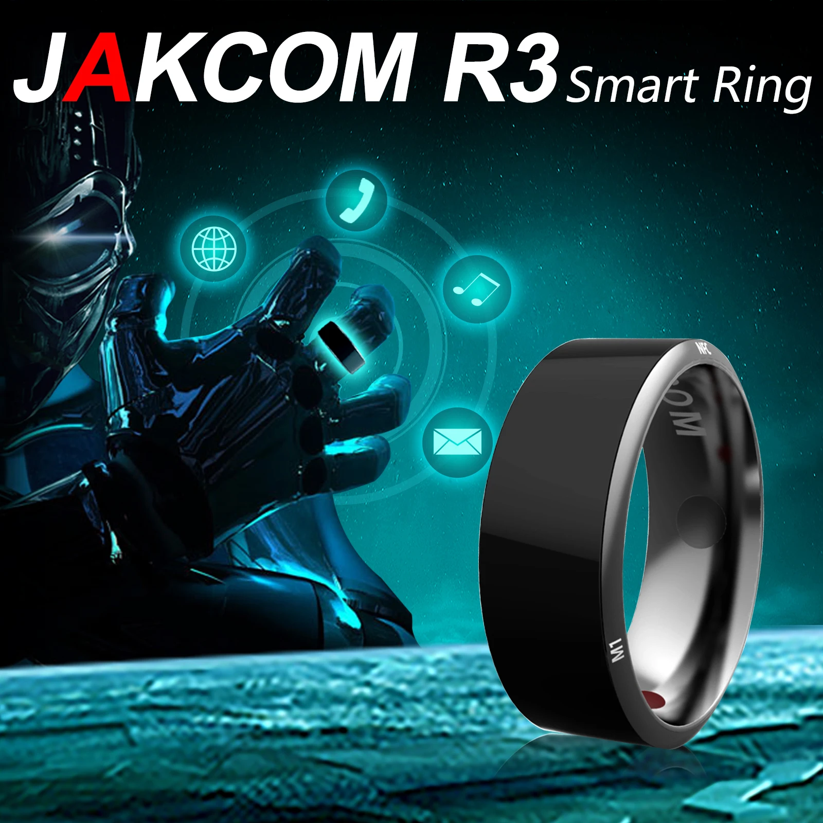Jakcom R3 R3F смарт-кольцо новая технология Волшебный палец для Android Windows NFC