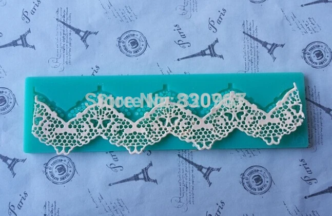 Новое Поступление Кружевной Цветок Силикона Печенье Торт Помадка Сливки Сахар