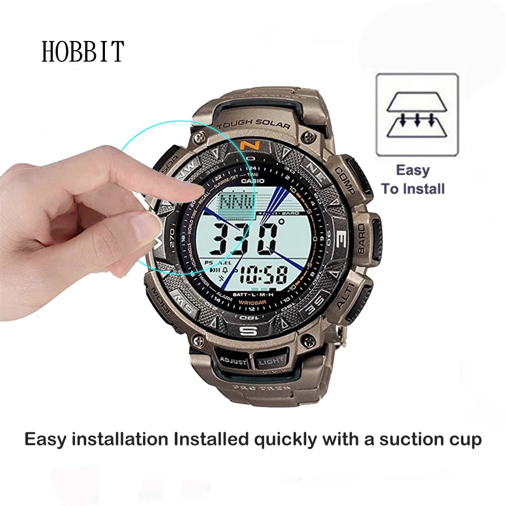Защитный экран для Casio 0 3 мм 2.5D 9H закаленное стекло защита от царапин Смарт часы