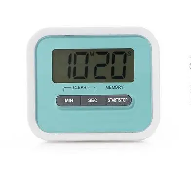 Цифровой кухонный таймер с ЖК дисплеем 100 шт./лот будильник магнитной подставкой