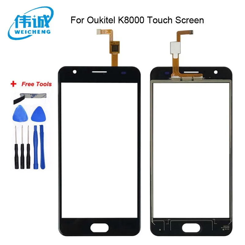 WEICHENG Высокое качество для Oukitel K8000 сенсорный экран дигитайзер 100%