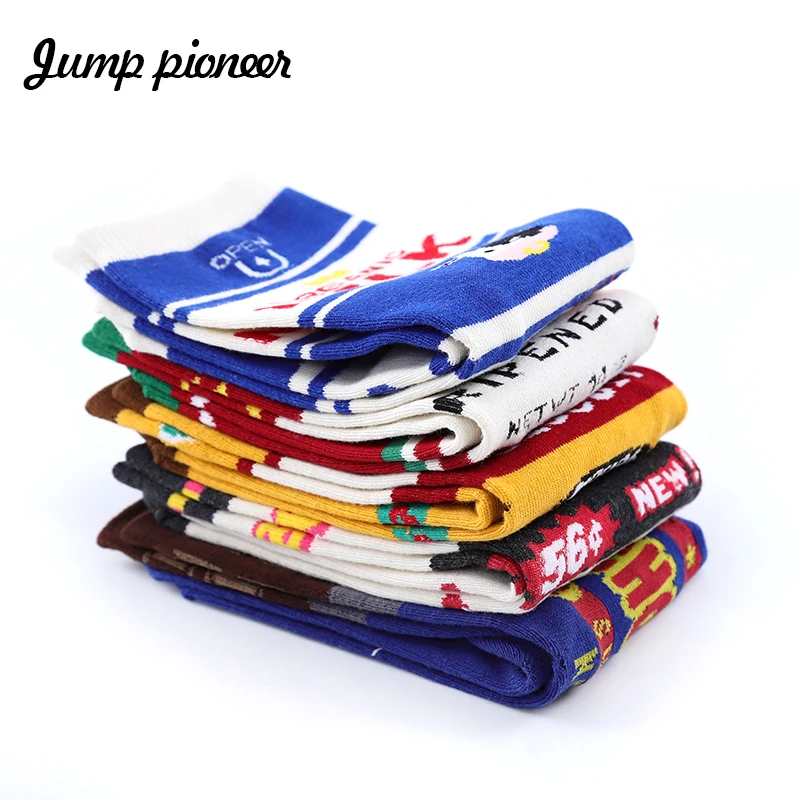 Jump Pioneer Модные женские носки в Корейском стиле Harajuku стиль уличные хип хоп