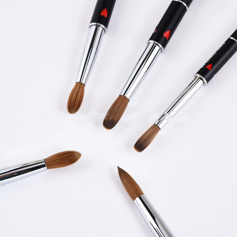 Набор кистей для дизайна ногтей 1 шт. чистый колинский Соболь УФ гель акриловый