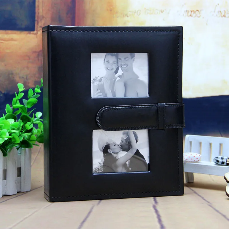 6 дюймов 4R PU Обложка DIY Подарочная коробка фотоальбом 4 цвета альбом для