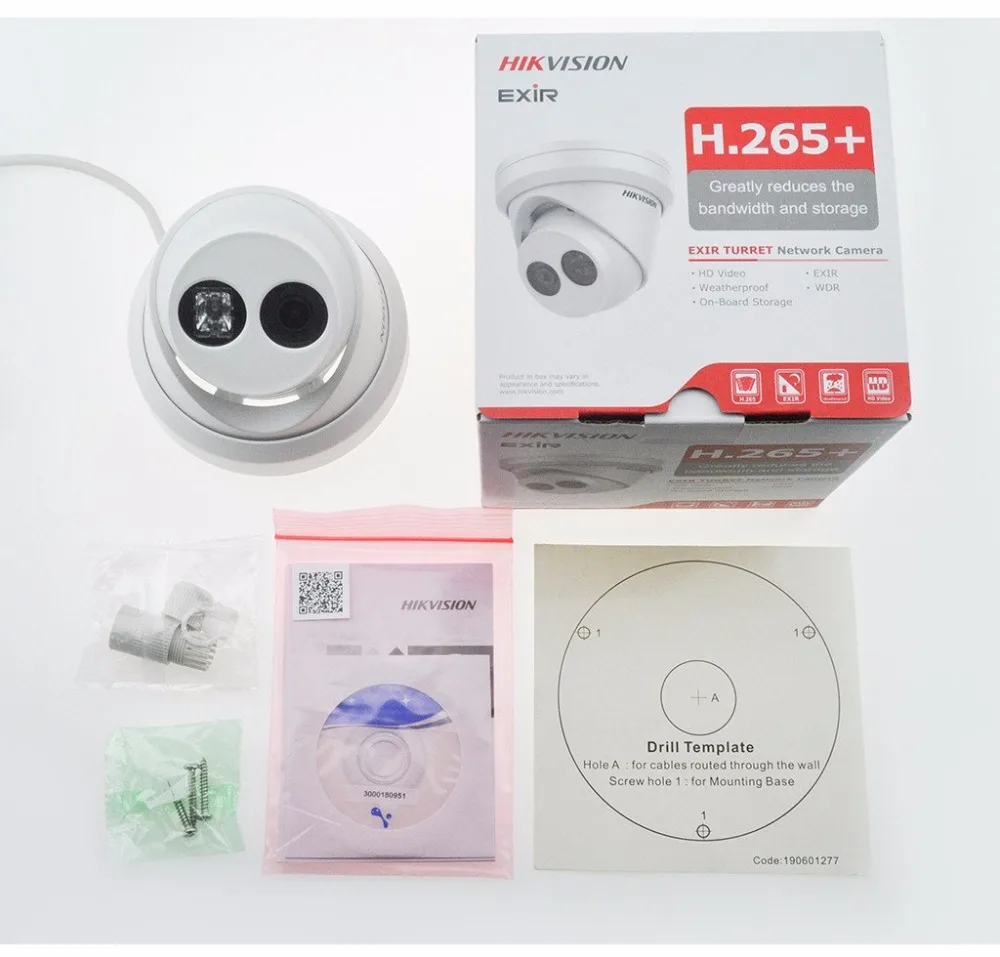 Hikvision NVR DS-7616NI-K2/16P 8MP запись разрешения + 16 шт DS-2CD2343G0-I 4MP EXIR CCTV камера безопасности.