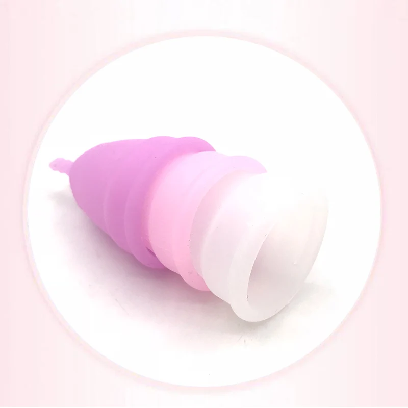 1pcs Medical Grade Silicone Menstrual Cup for Women Feminine Hygine Anner CupLady Alternative Pads Tampons Hair Styling Rollers | Красота и