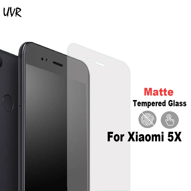 

UVR For Xiaomi Mi 5X A1 Matte Anti Glare No Fingerprints Frosted Tempered Glass 2.5D Screen Protector Film For Xiaomi MiA1 Mi5X