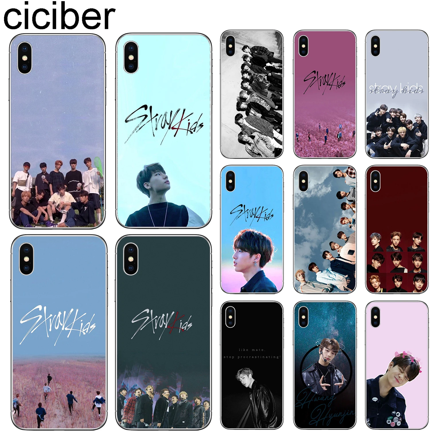 Ciciber бродячий детский чехол для Iphone 7 8 6 6S Plus 5S SE 11 Pro Max Мягкий силиконовый чехол для телефона для Iphone X XR XS MAX Coque Fundas