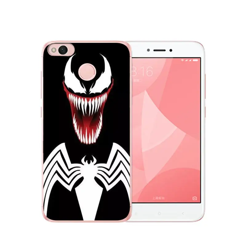 Чехол для телефона Venom cool Xiaom Redmi 3S 4 4x pro 4A 5A 5 Plus Note 3 Prime 6 6A |