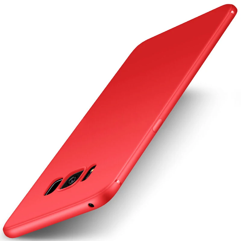 Матовый Силиконовый чехол для Samsung Galaxy S10E S7 S6 Edge S8 S9 S10 Plus M10 M20 M30 Note 10 Pro A10 A30 A40 A50 A60 A70